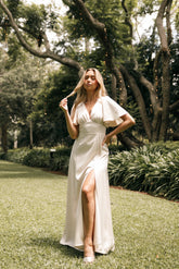 Casper Maxi Dress - Pearl